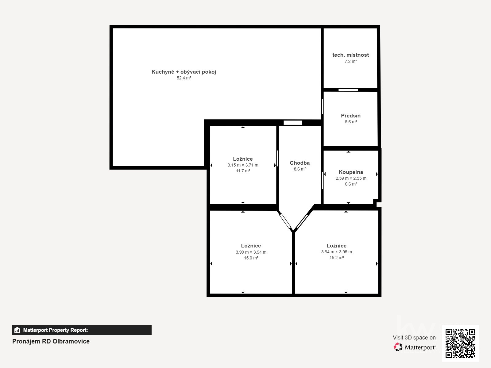 20. Pron jem RD Olbramovice - Floor 1