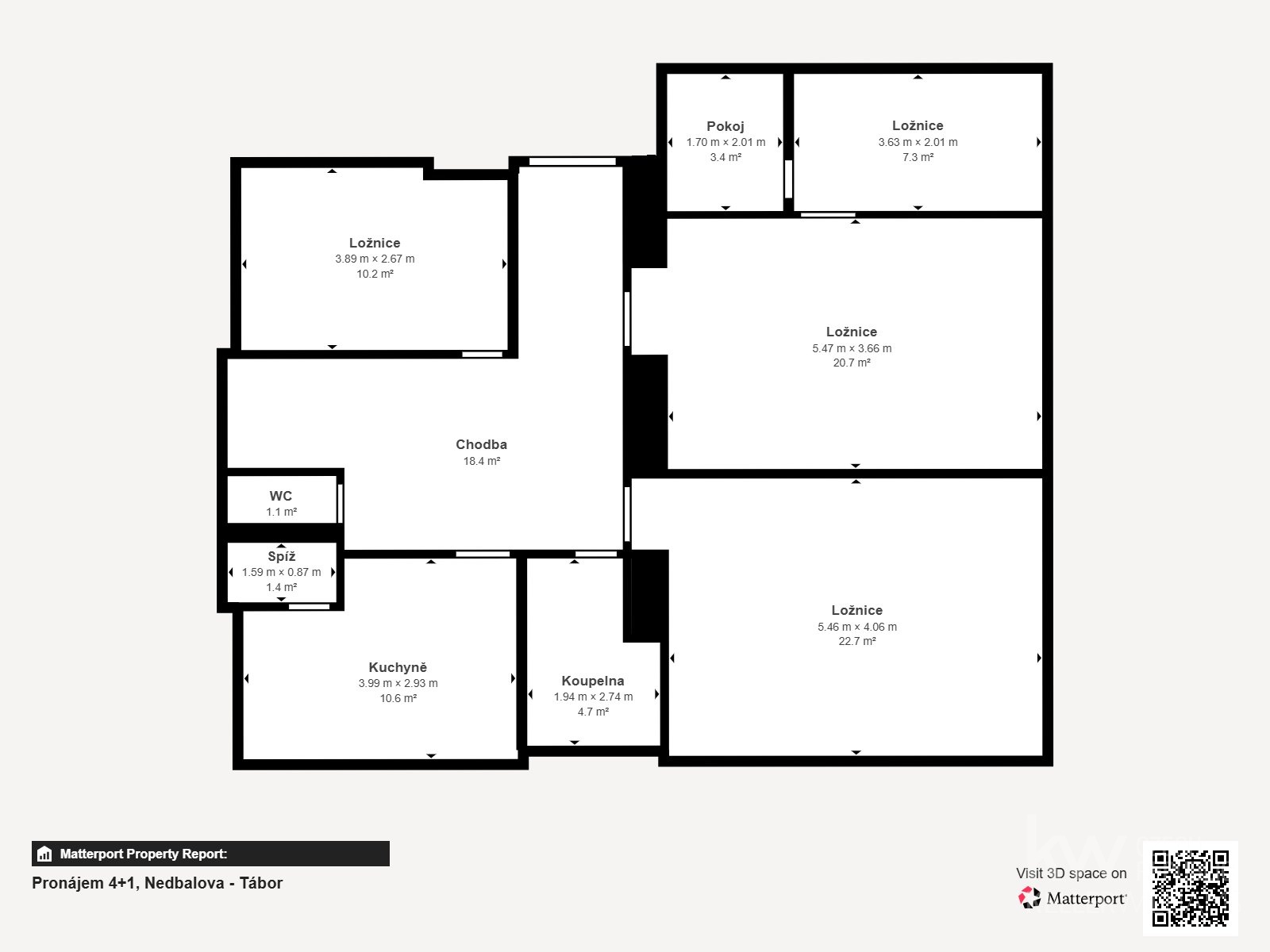 18. Pron jem 4 1 Nedbalova - T bor - Floor 1