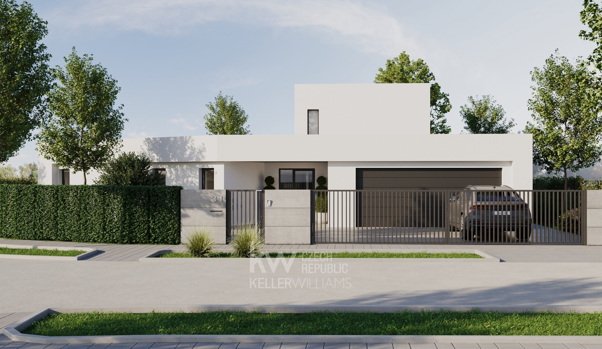 Vizualizace projektu domu 5+kk, 260 m&sup2; 1