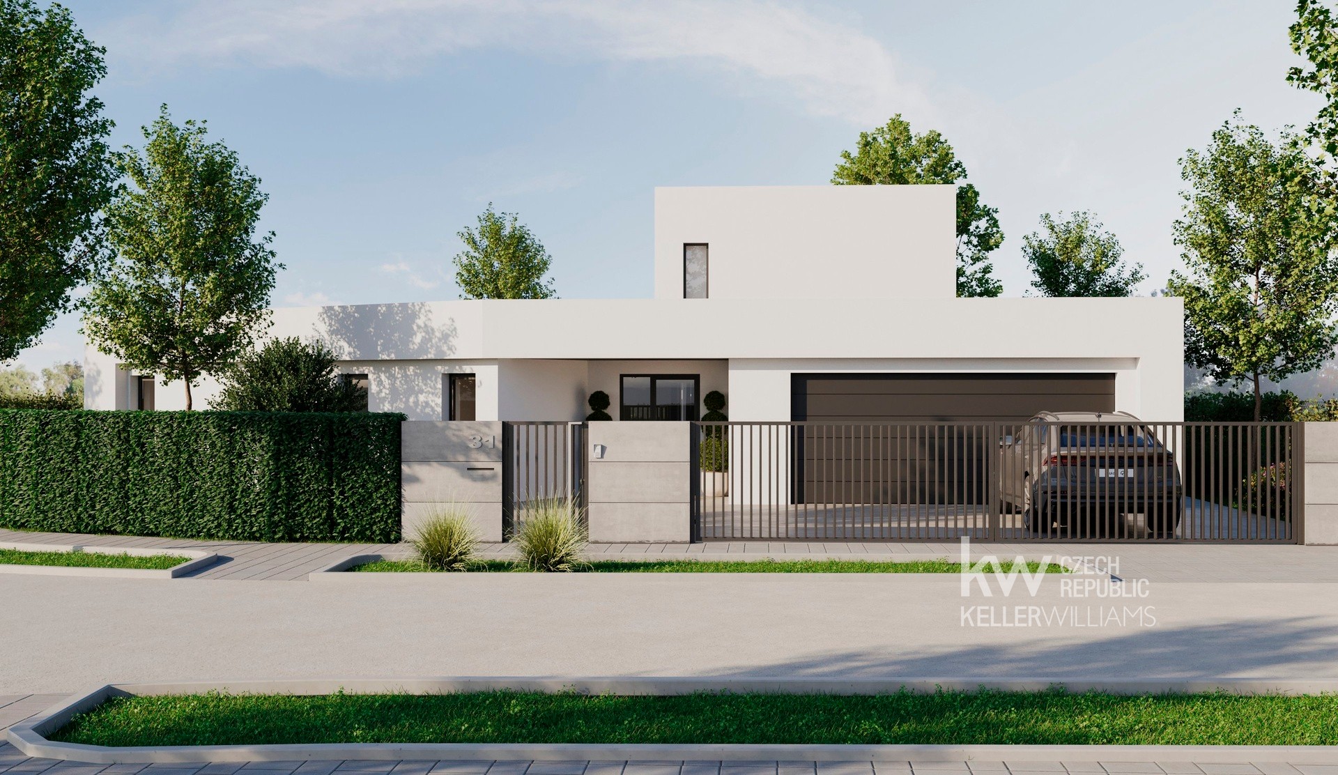 Vizualizace projektu domu 5+kk, 260 m&sup2; 1