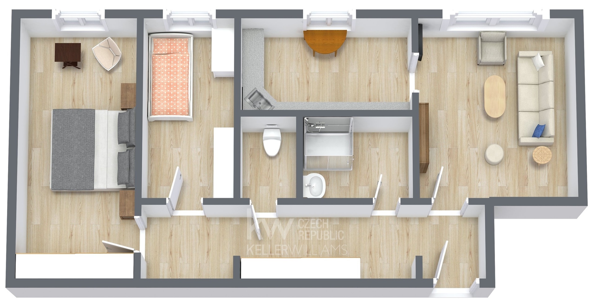RoomSketcher 3D Floor Plan