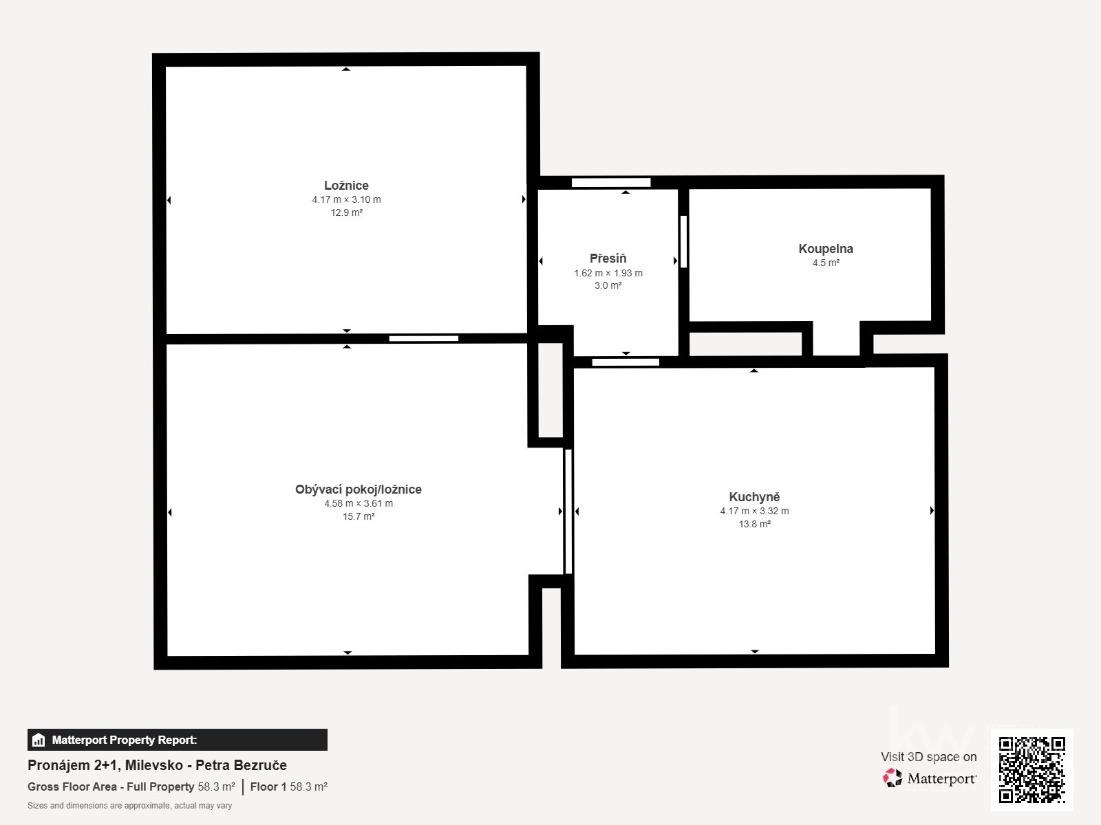 Pron jem 2 1 Milevsko - Petra Bezru e - Floor 1