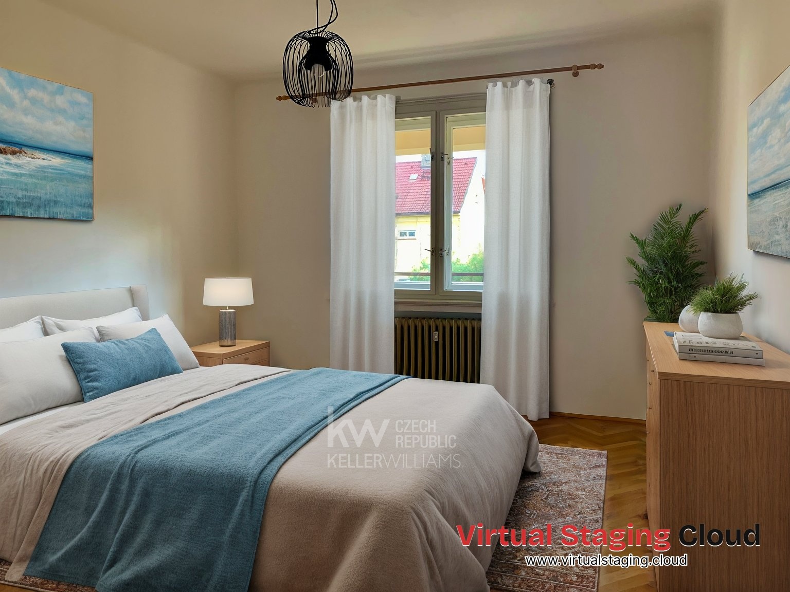 Virtual Staging - Ložnice