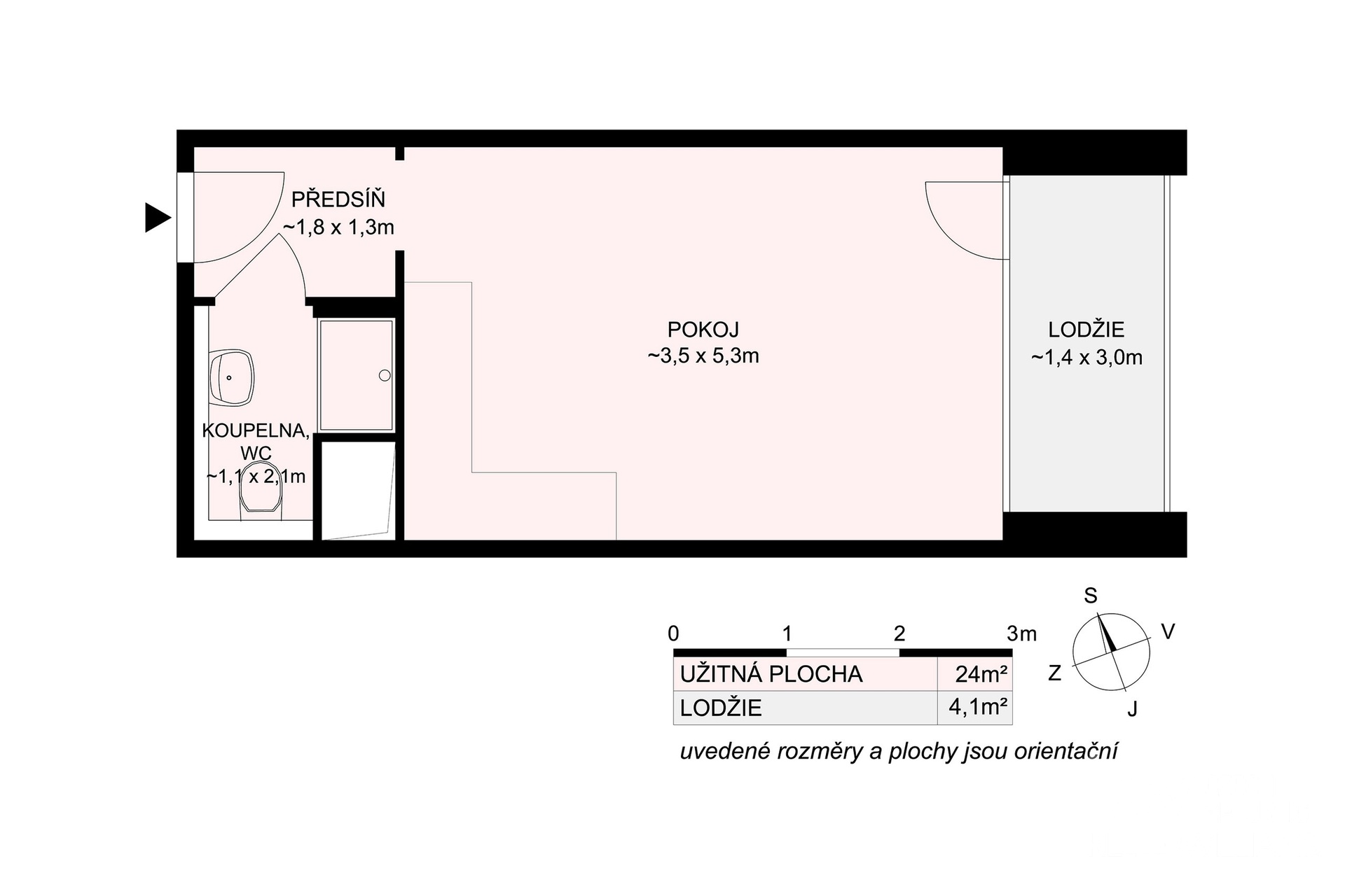 půdorys Čsl. Armády