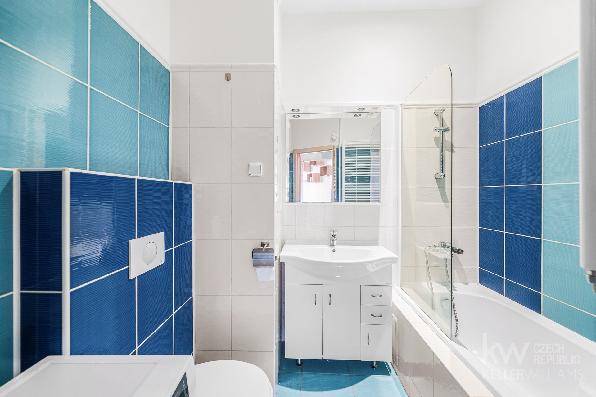 V koupelně máte vše, co potřebujete