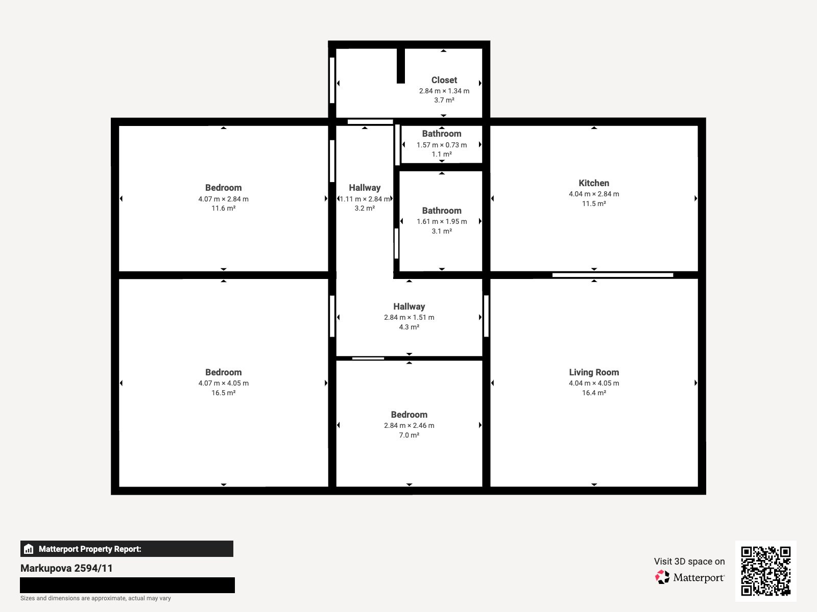 Markupova 2594 11 - Floor 1