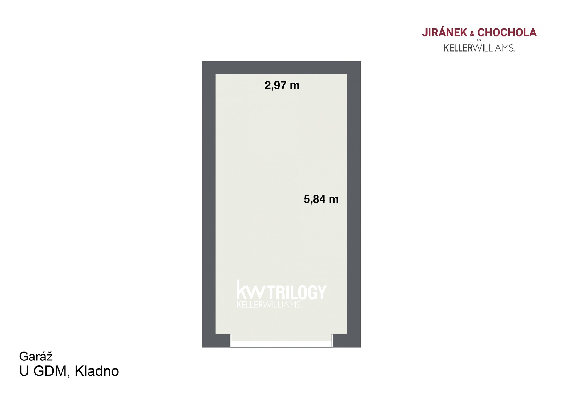 U GDM, Kladno - 2D - Gara? 14 m2 - Letterhead
