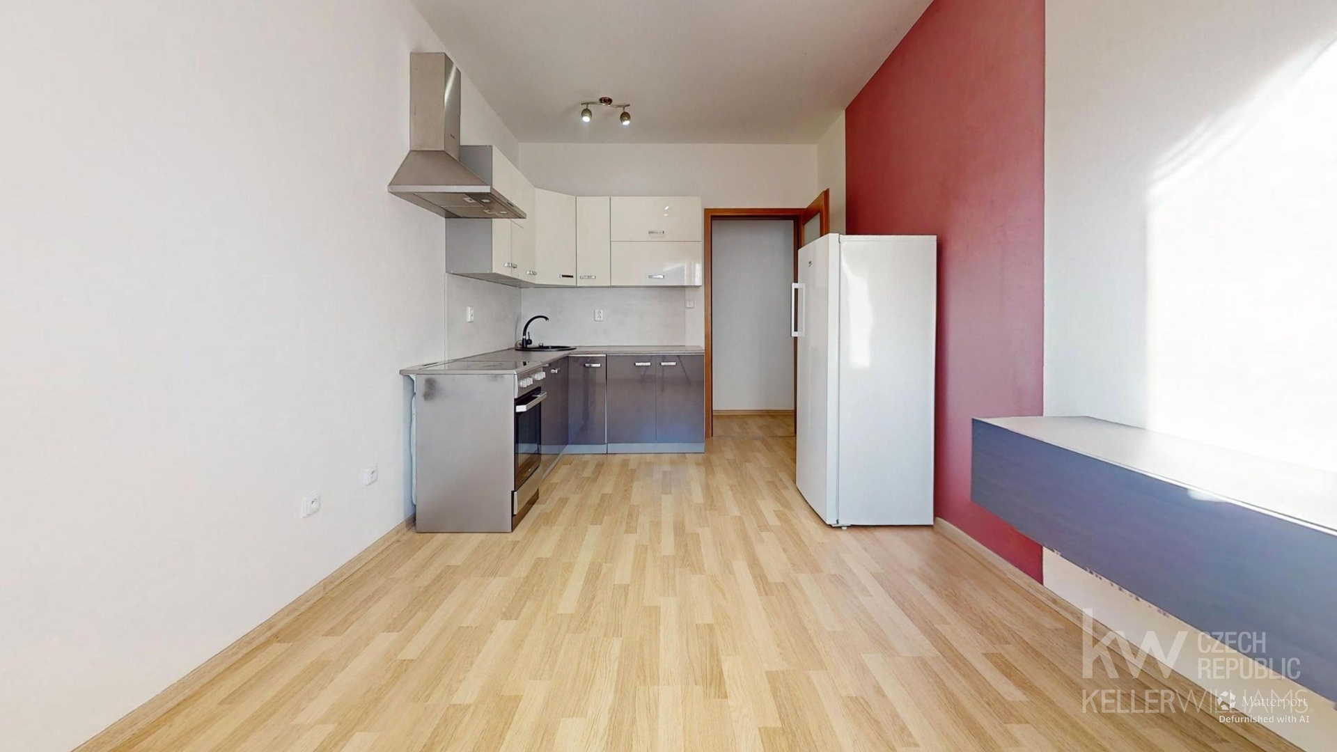 2. Pronajem-11-Plana-nad-Luznici-Strkov-Kitchen-Defurnished 1