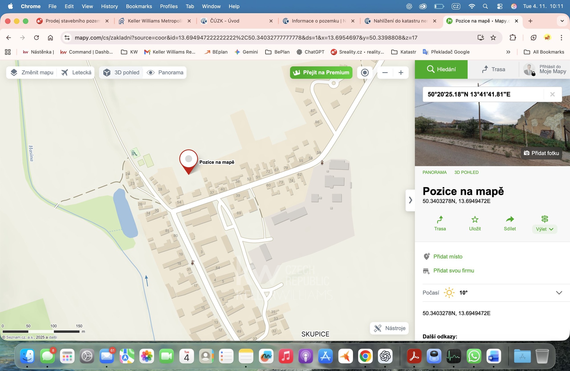 pozemek postopoloprty