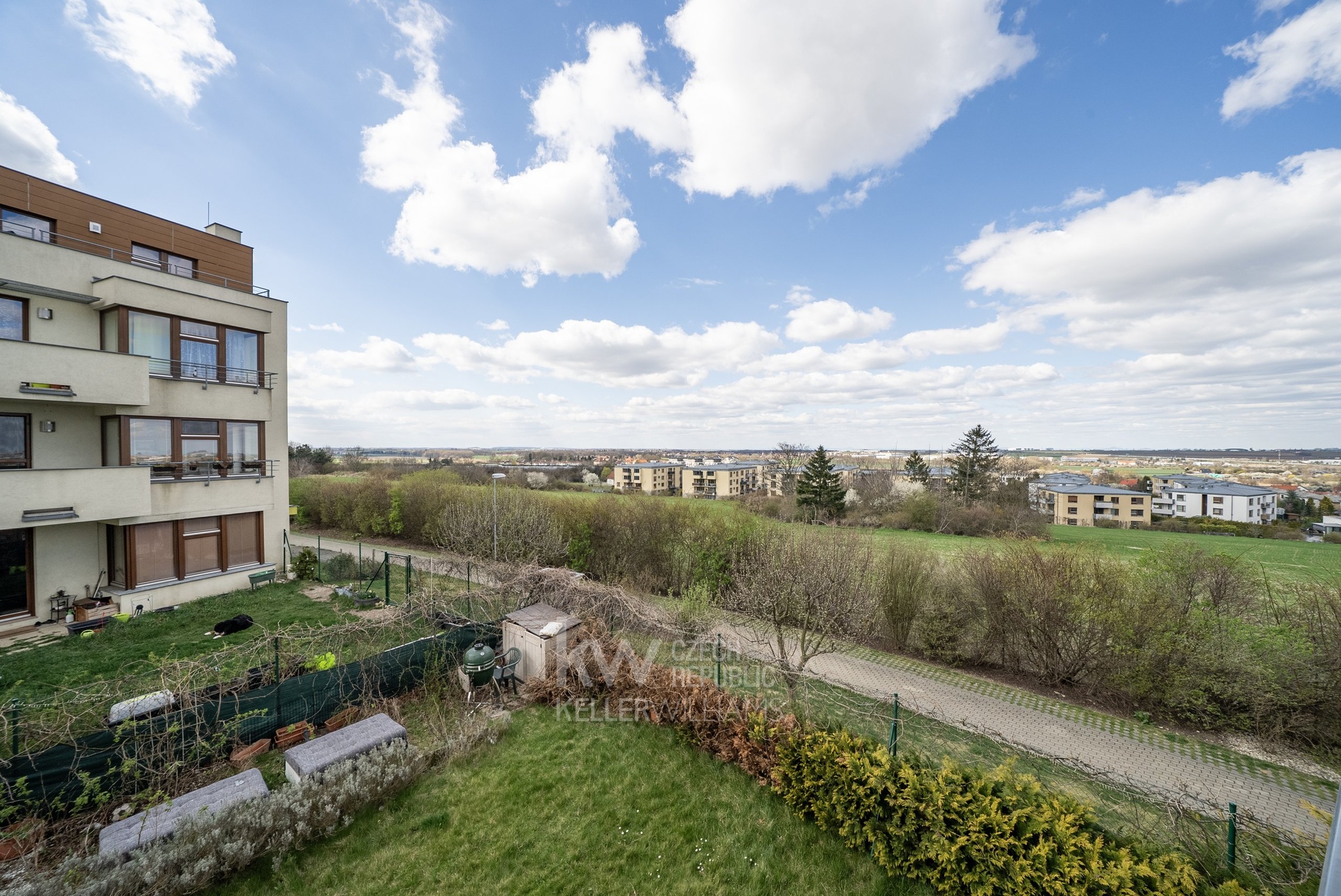 Výhled z terasy/ Terrace view