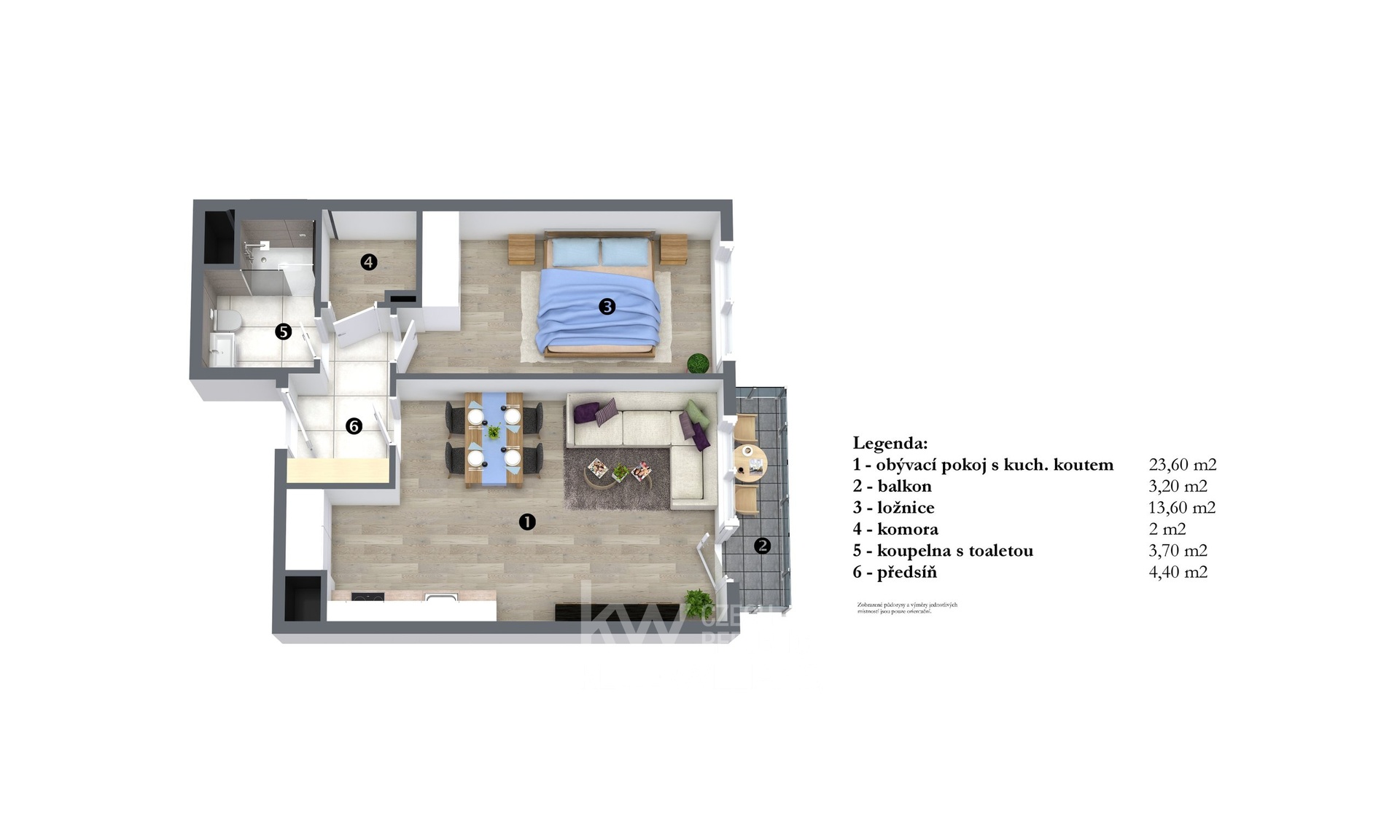 byt 2+kk SIJA Kamyk - Lucie Tumova