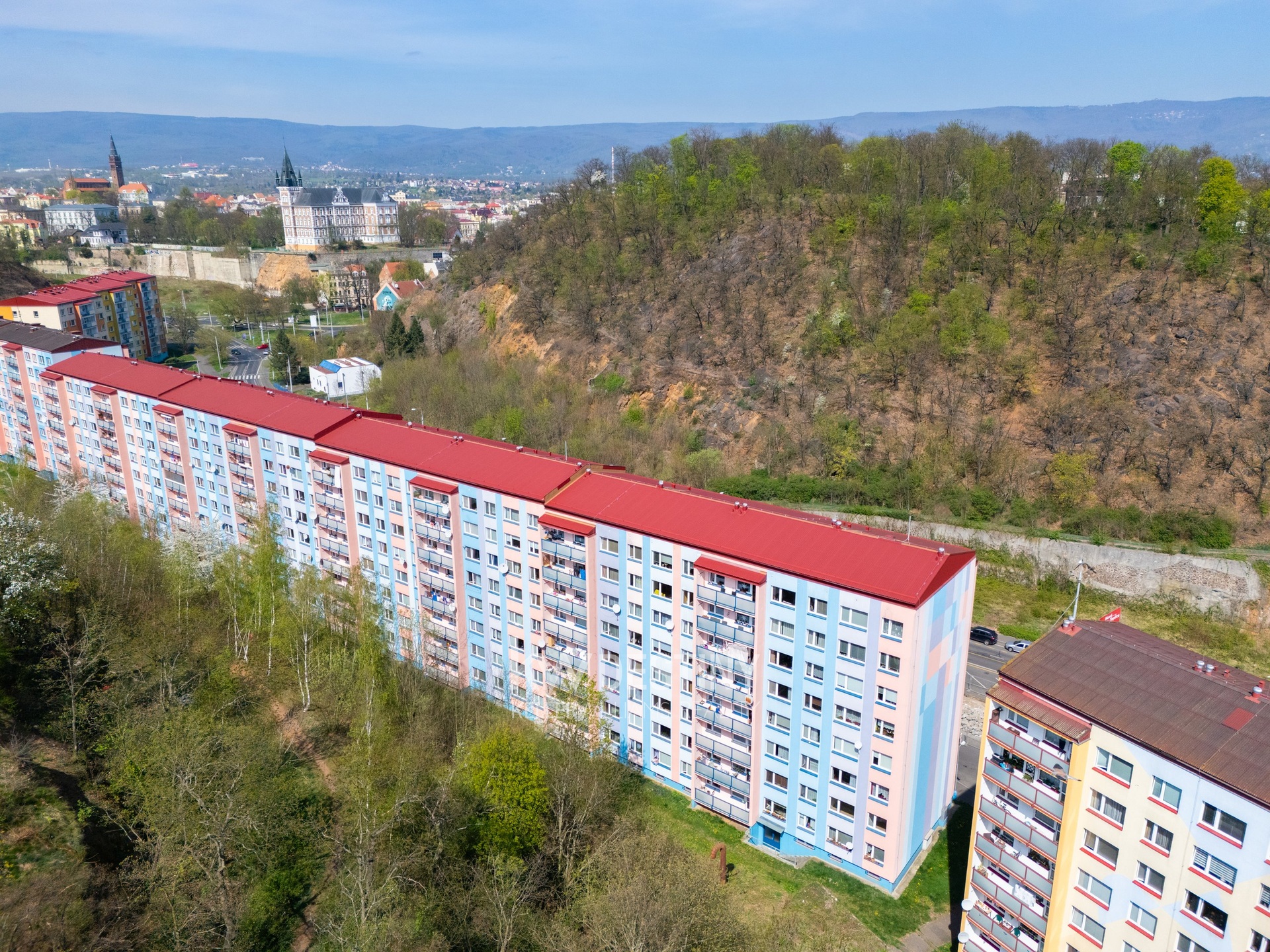 Byt Pražská 3005, Teplice dron-6