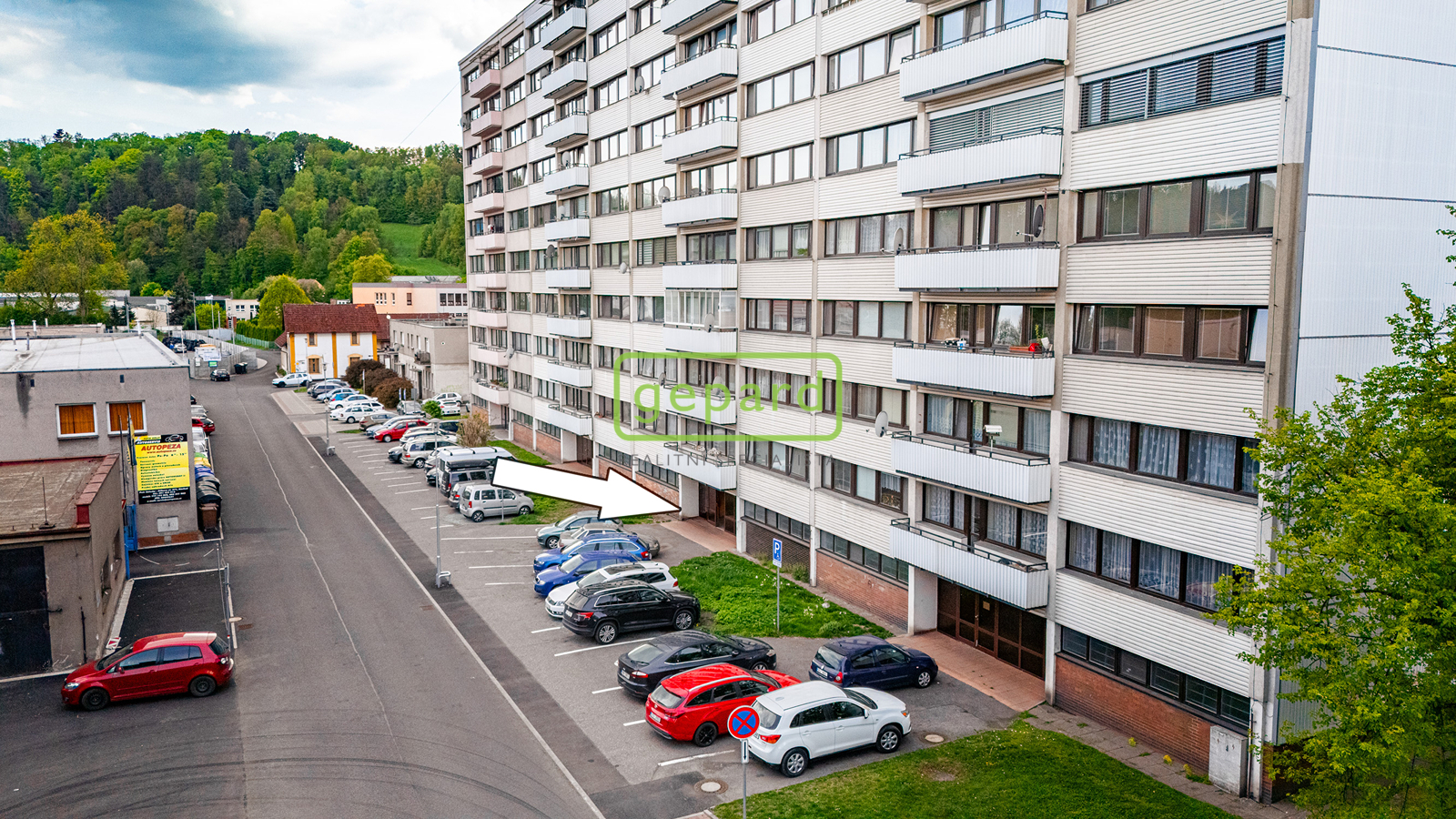 Pohled z dronu