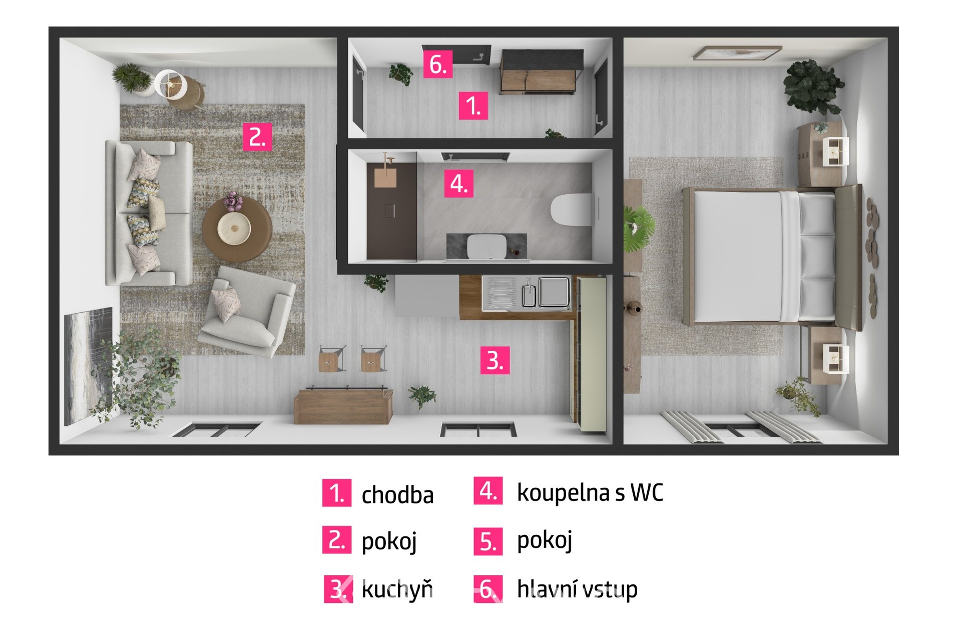 půdorys Smetanova ZN