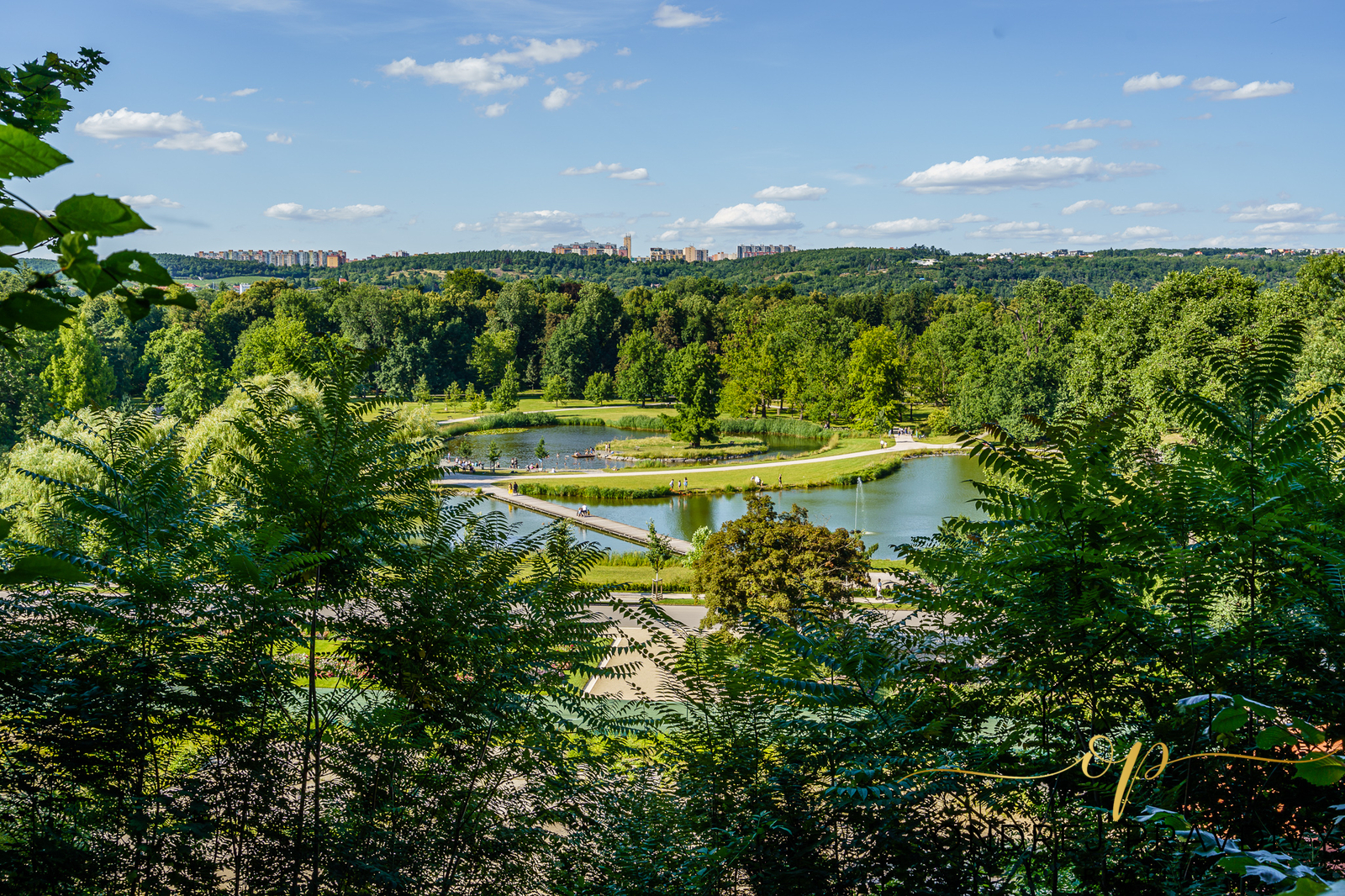 Blízký park Stromovka