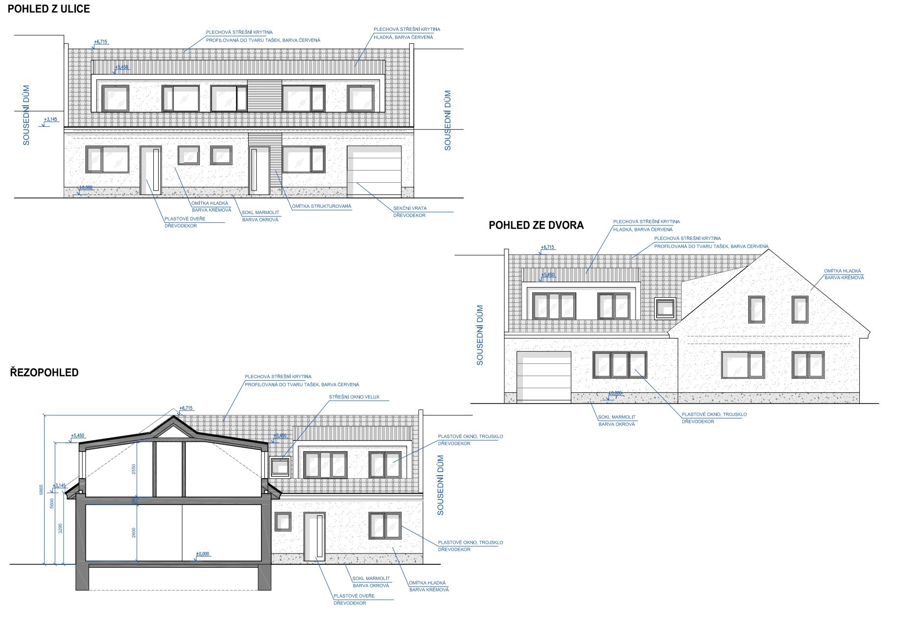 Pu?vodni? RD - ulice