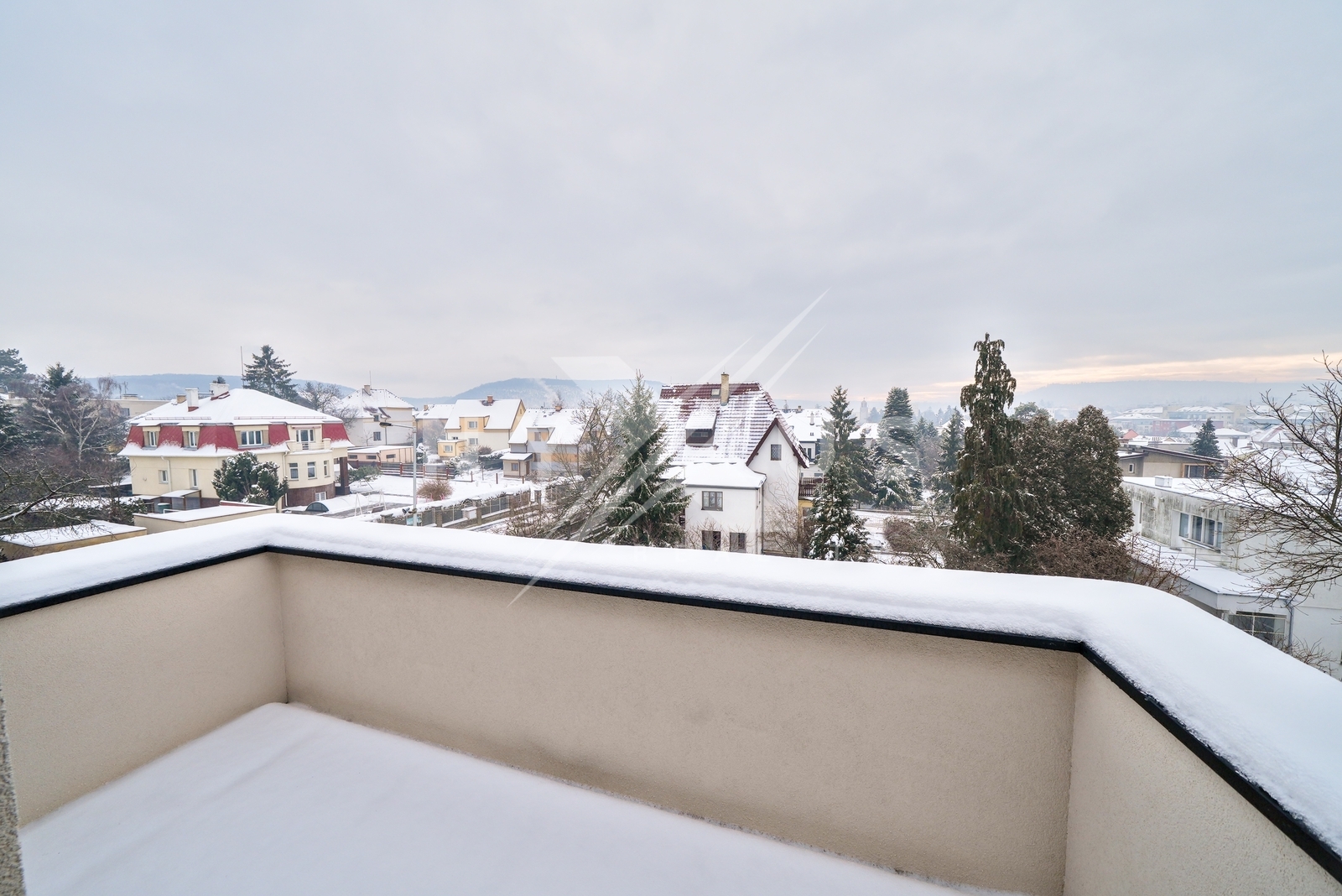 Pohled z terasy orientované na jih