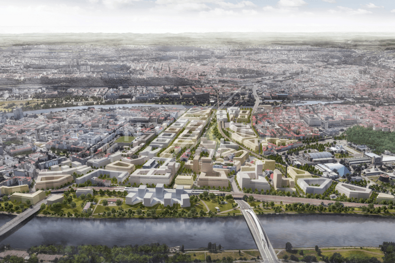 Budoucí podoba čtvrti Bubny - Zátory