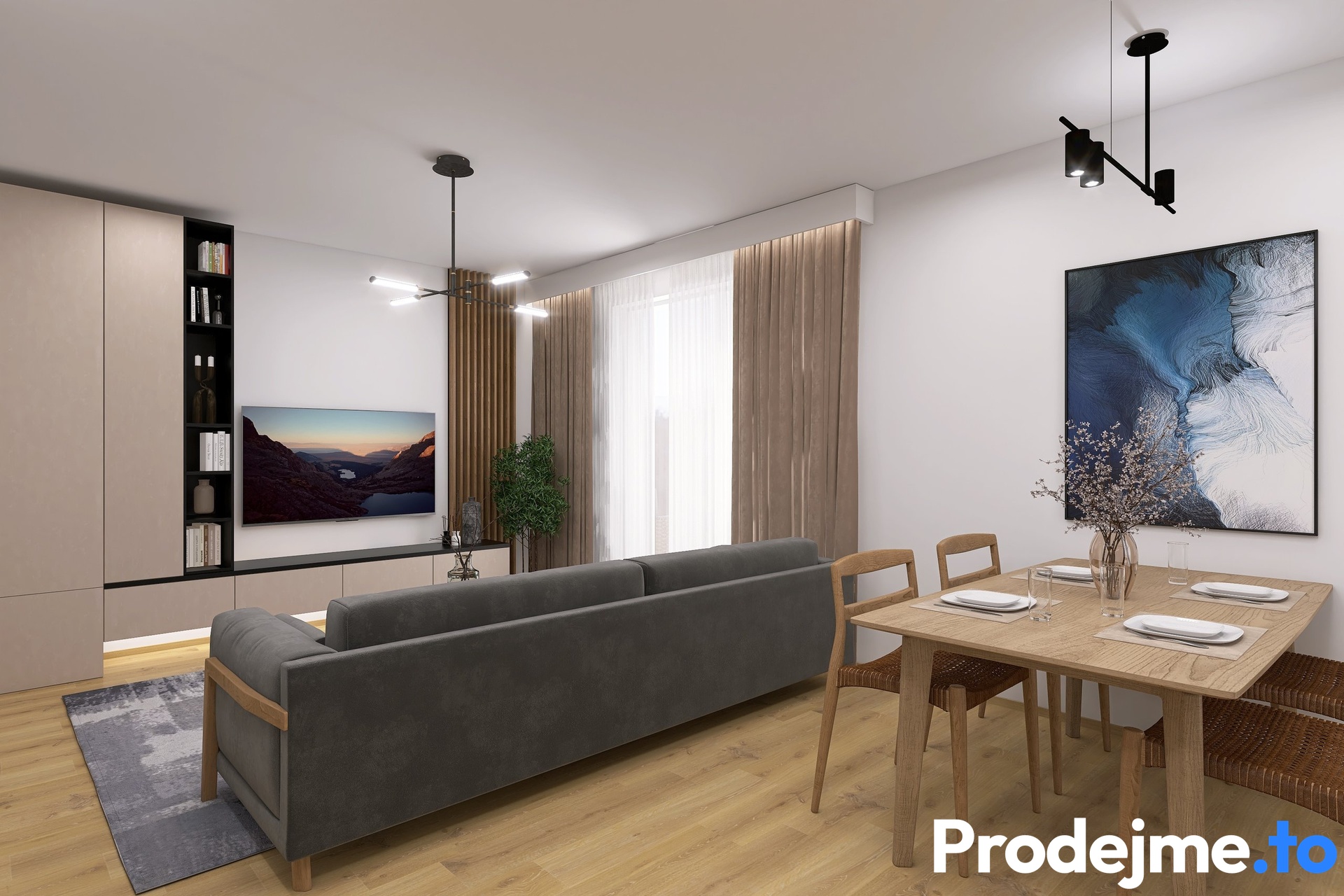 Beżovice Typ A 1NP pozemek 1_OP+KK 4