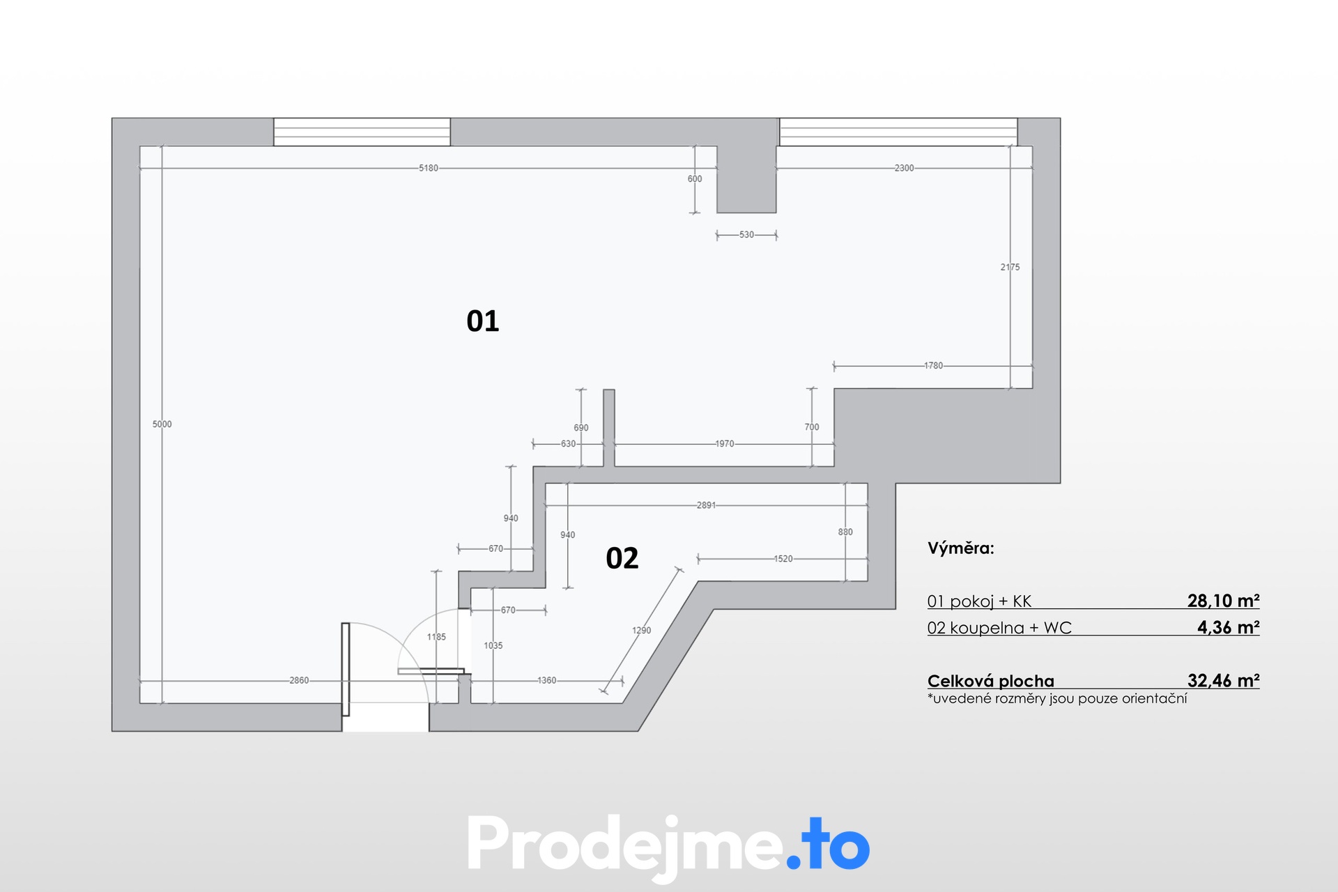 2D - Prodejme.to, Apartma?n 1