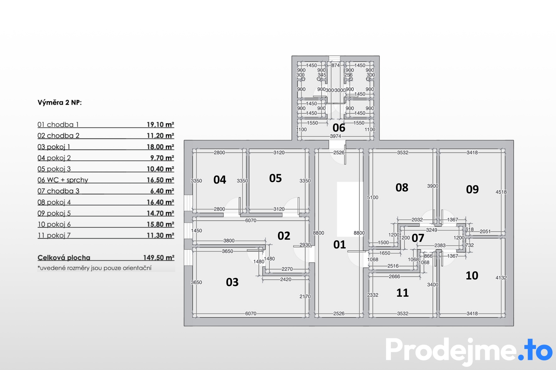 2NP 2D Prodejmeto, Penzion