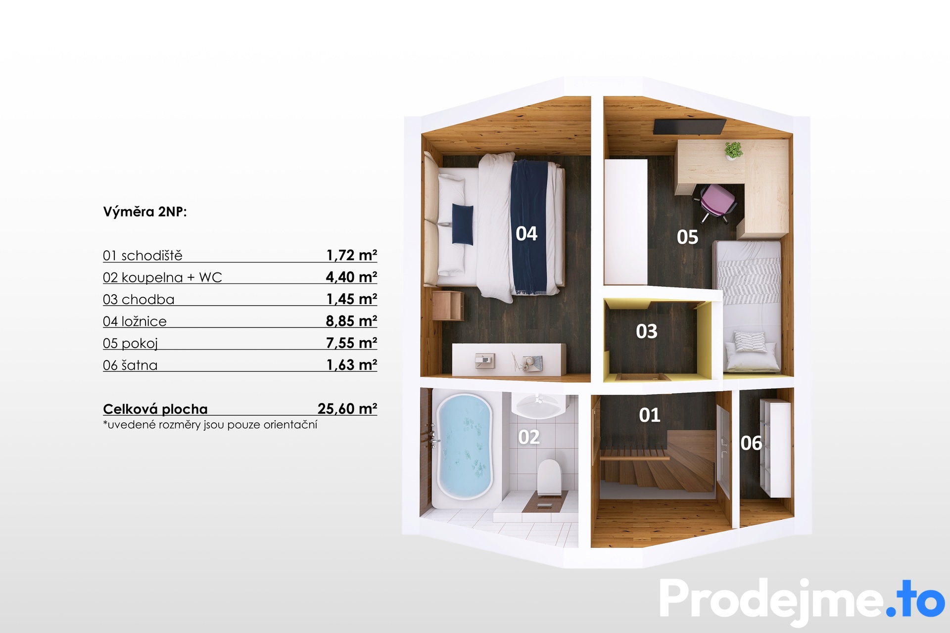 2NP 3D - Prodejmeto, Pozořice
