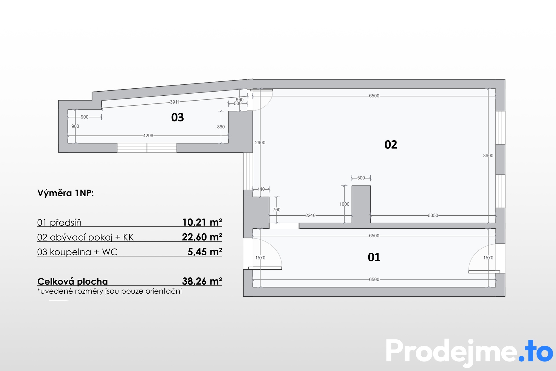 1NP 2D - Prodejmeto, Pozořice