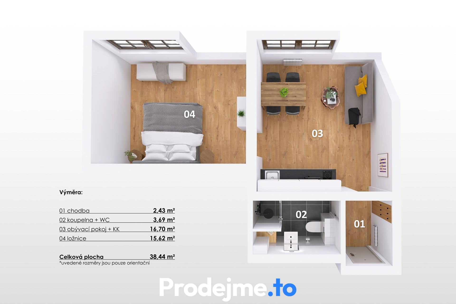 3D - Prodejme.to, Apartma?n 2