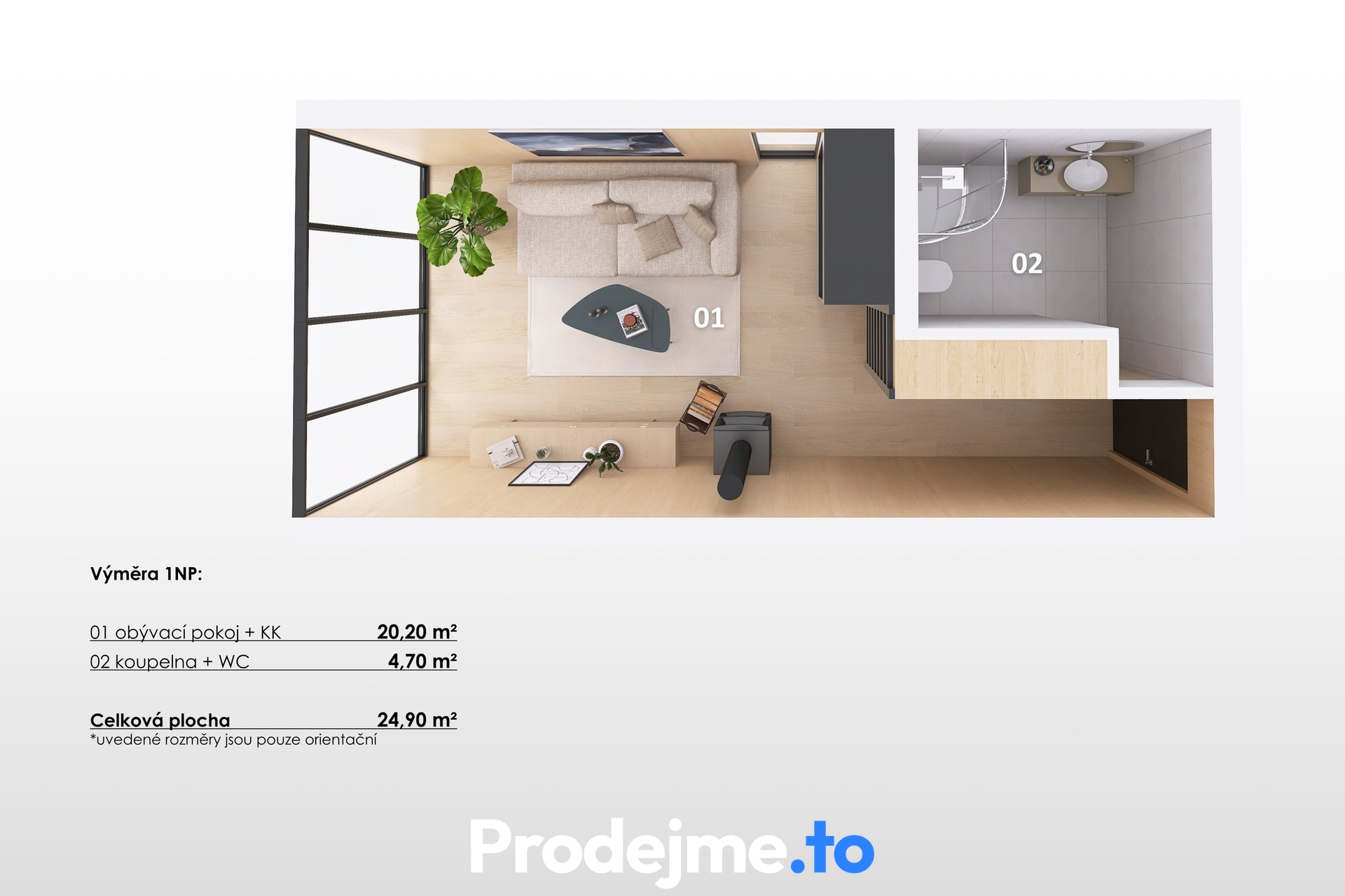 1NP 3D - Prodejmeto, Loft 30