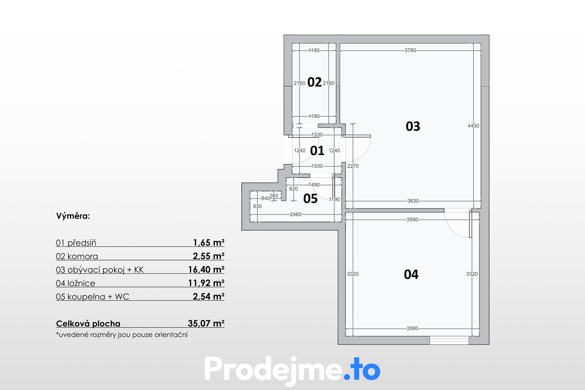 2D - Prodejmeto, 17. listopadu, byt 2