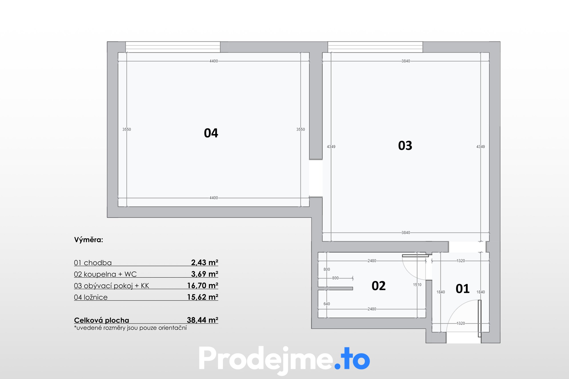2D - Prodejme.to, Apartma?n 2