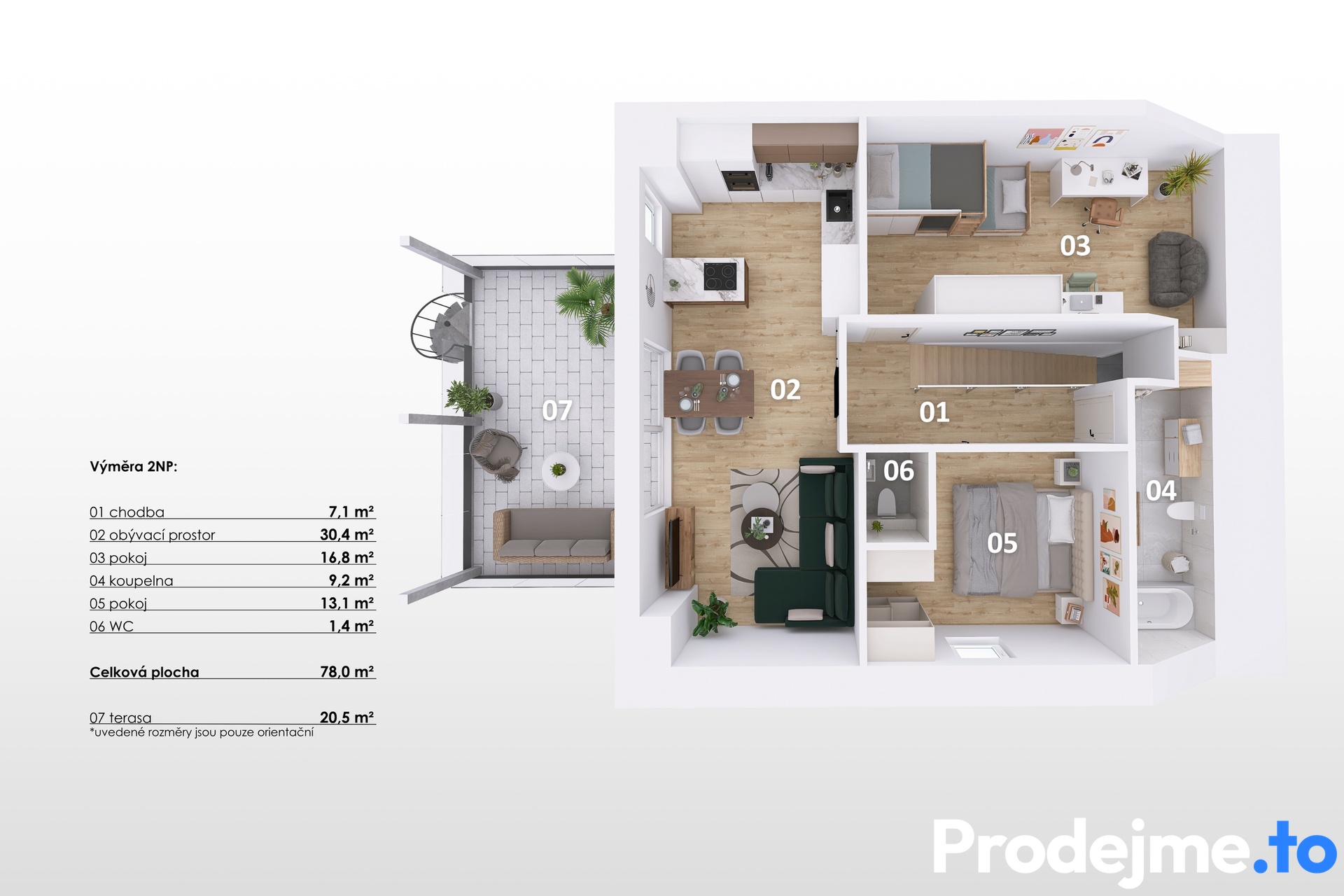 3D 2NP - Prodejme.to - Třebíč
