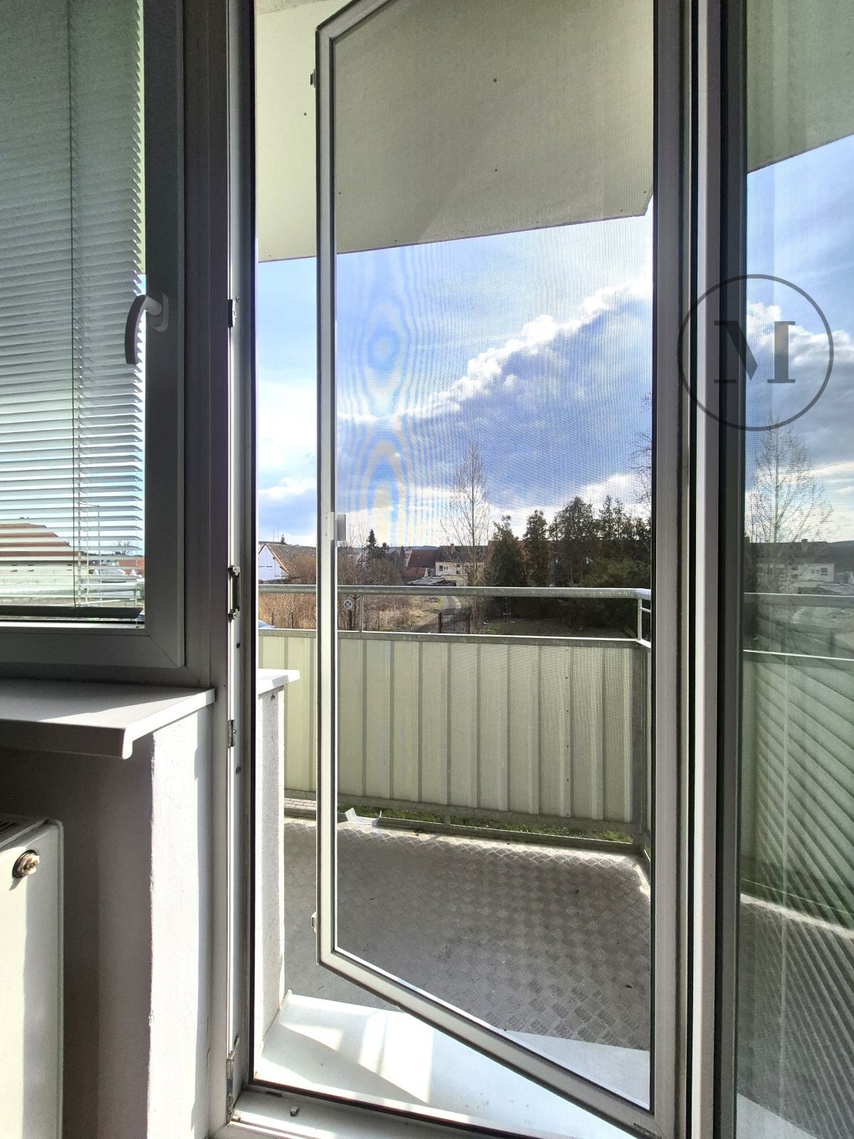 otevírací síť na balkon