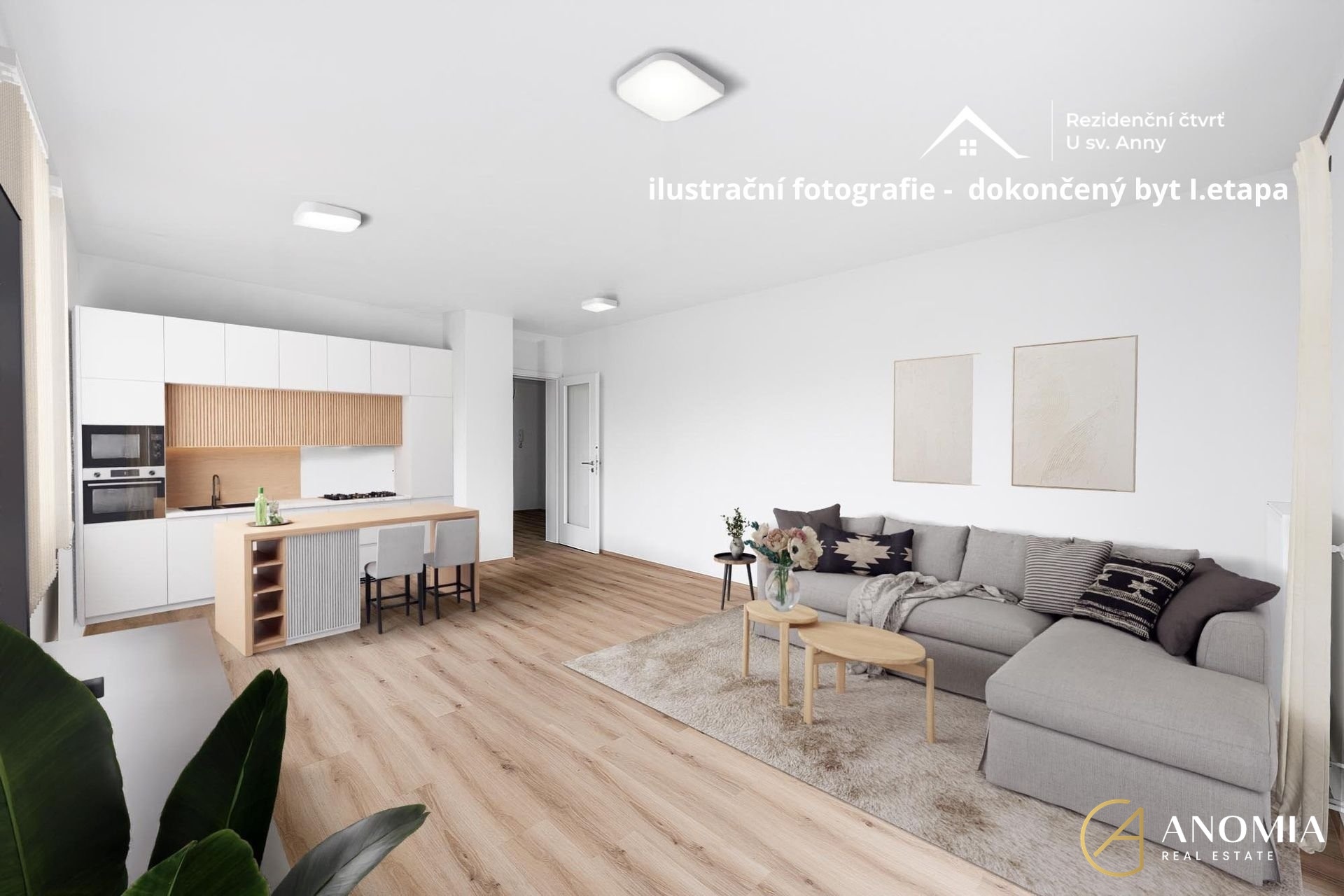 Ilustrativní fotografie obývací pokoj s kk