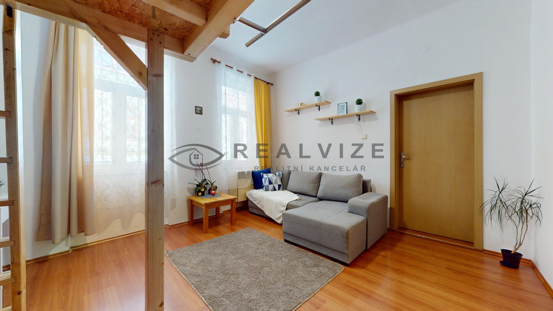 obývací pokoj 5 byt Otakarova