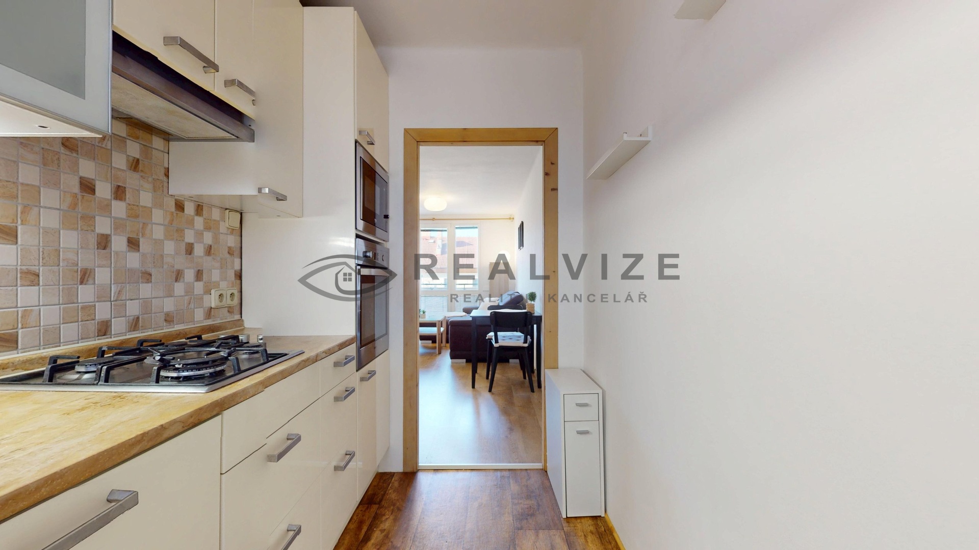 Byt Lidická 2+1 pohled z kuchyně