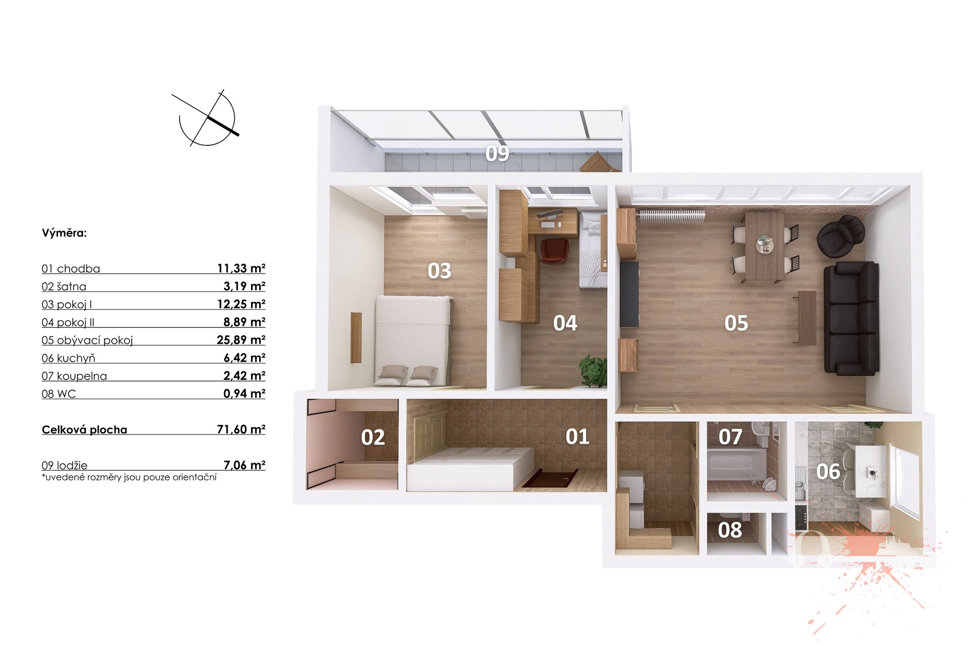 3D - Hana Čermín Kaslová, Michle (1)