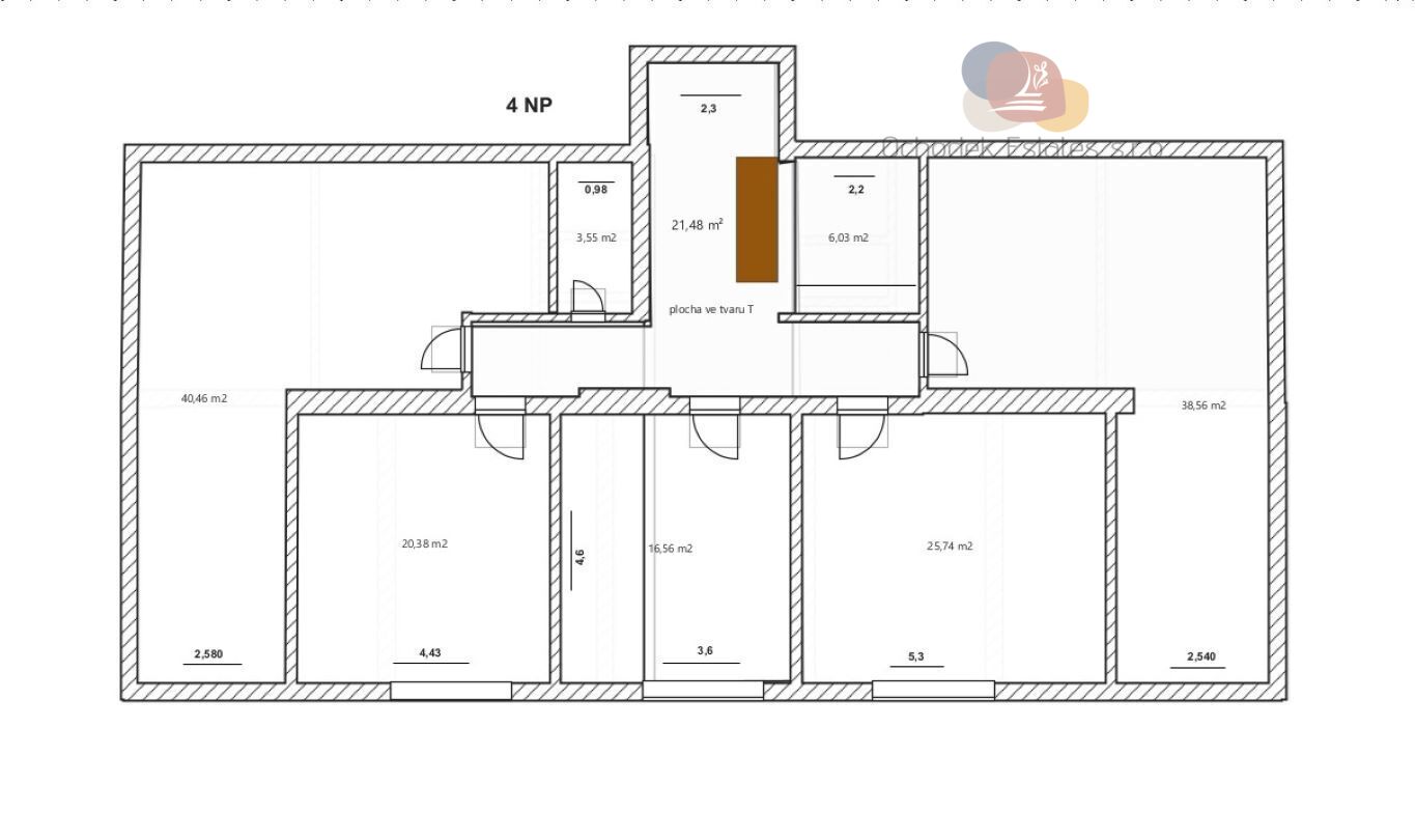 půdorys činžák Ostrava 4 NP.jpg