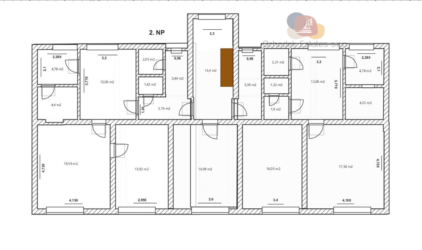 půdorys činžák Ostrava 2 NP.jpg