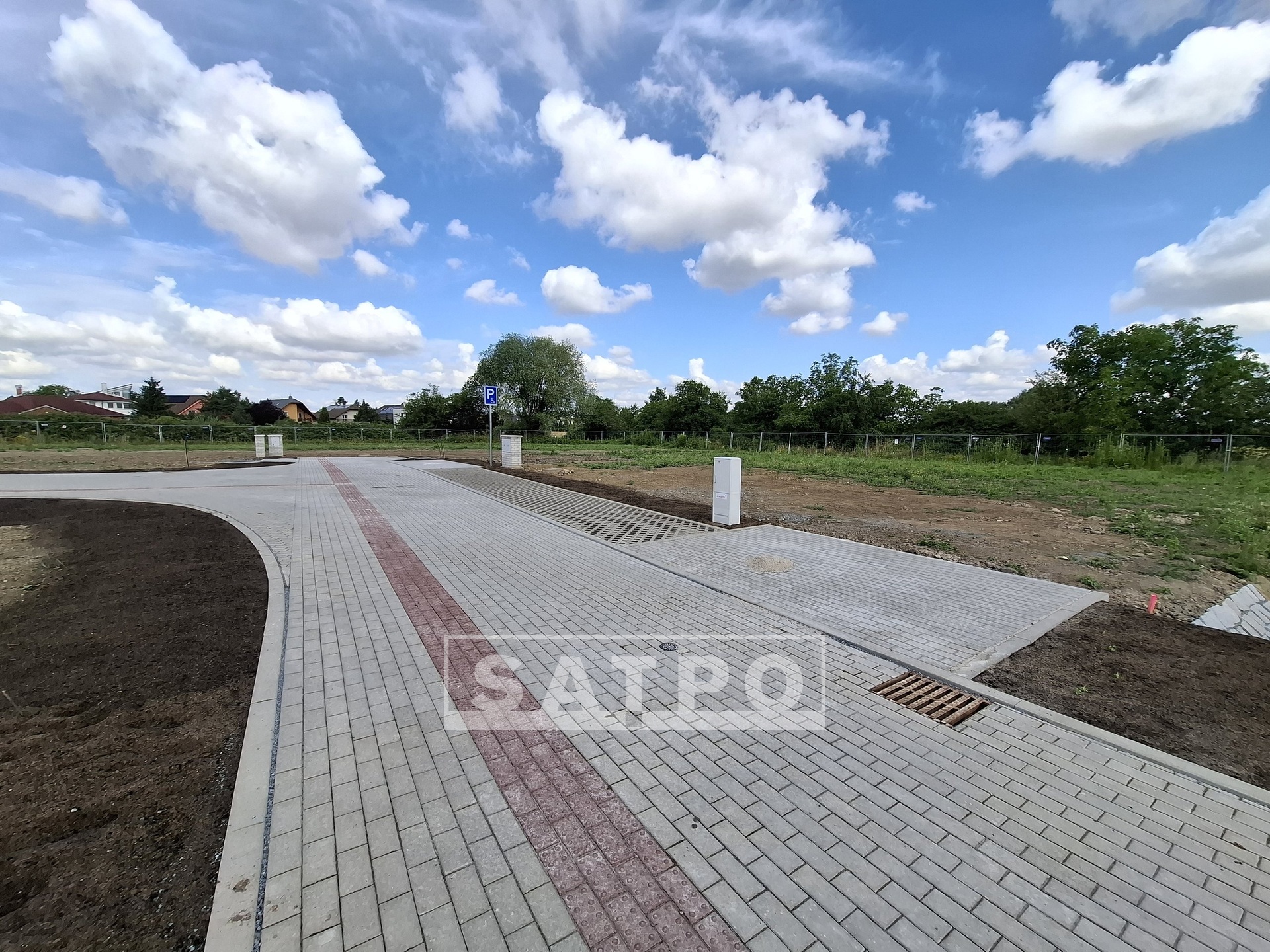 Pozemky Hrnčíře - zasíťování dokončeno