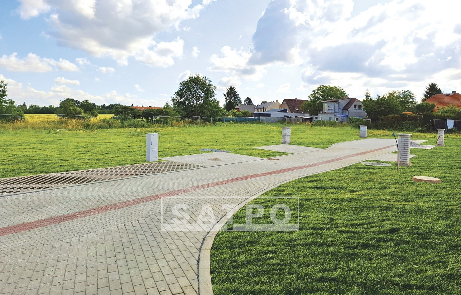 Pozemky Hrnčíře - vizualizace