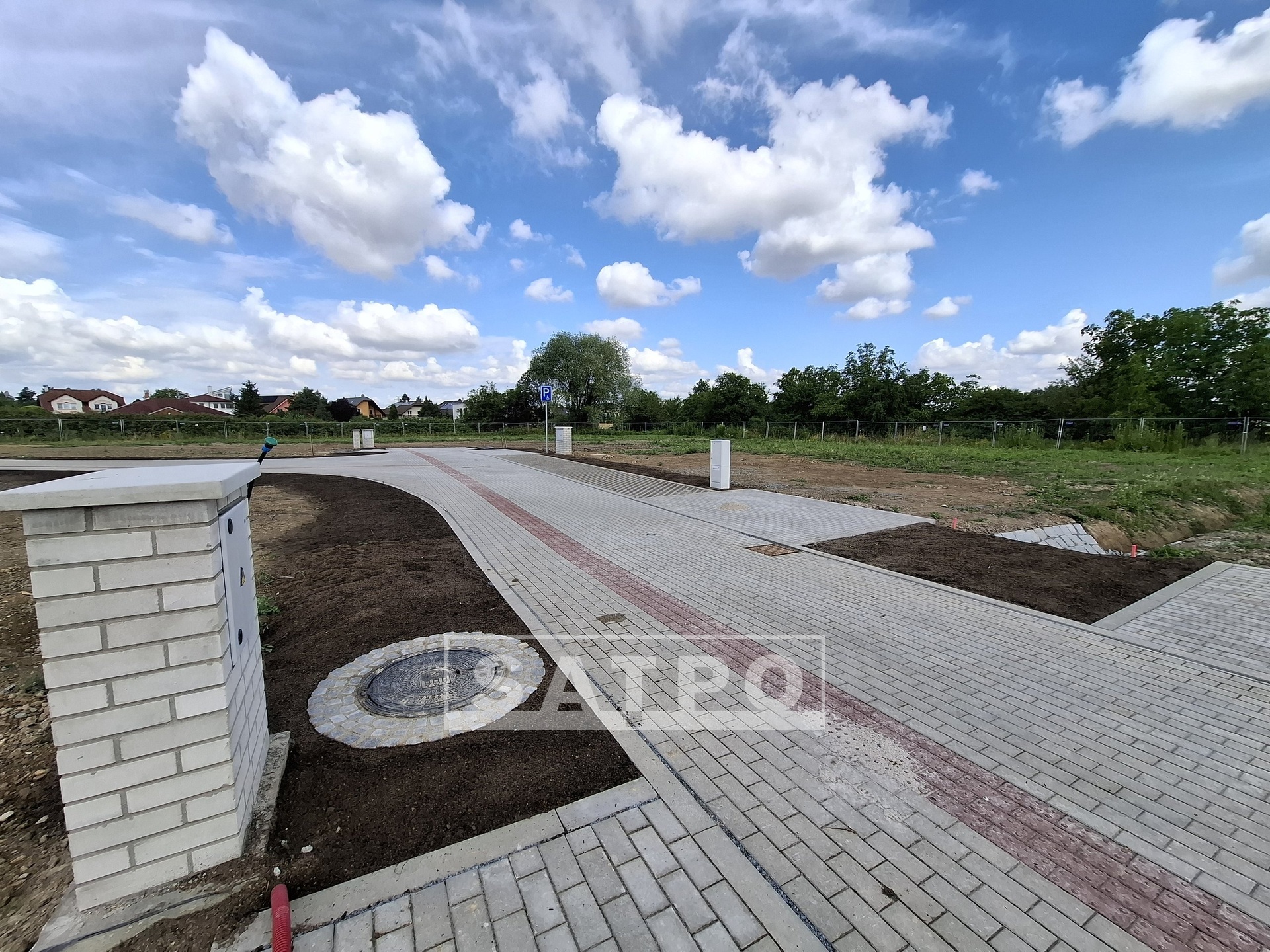 Pozemky Hrnčíře - zasíťování dokončeno