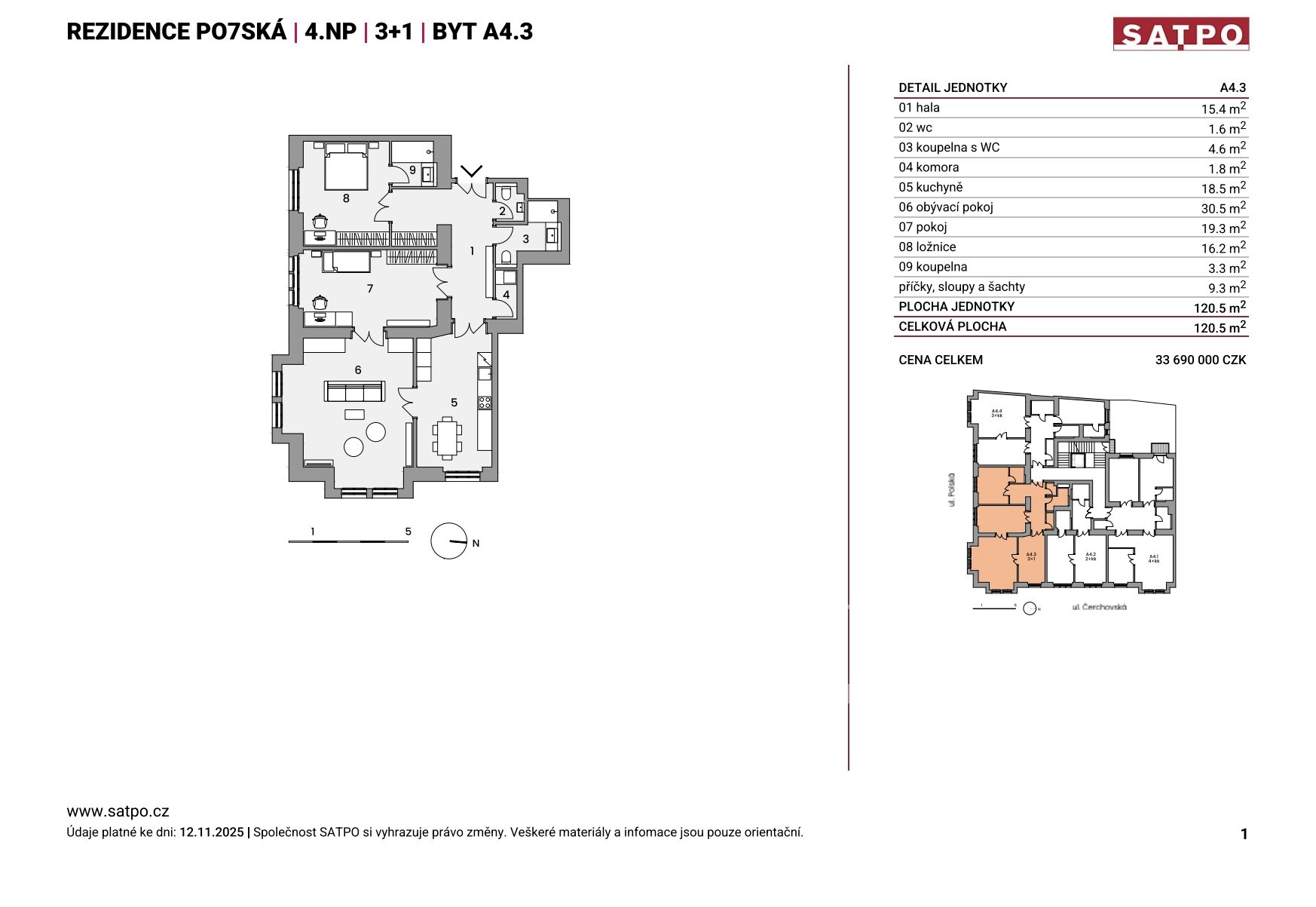 Rezidence PO7SKÁ A4.3