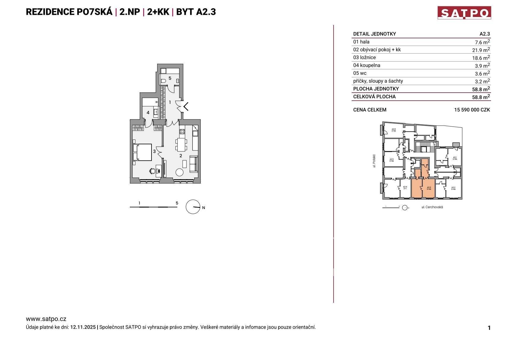 Rezidence PO7SKÁ A2.3