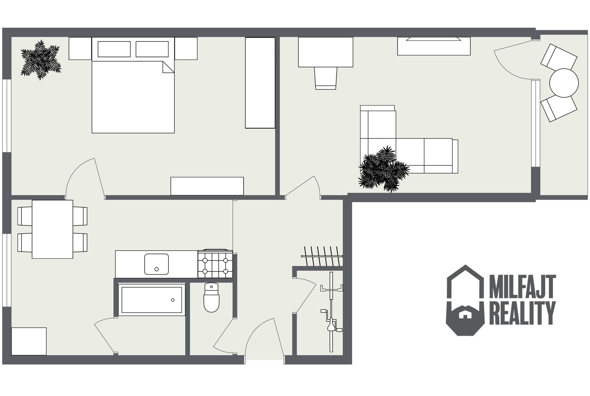 2+1, budyi?nska? - 2D - 1. Floor - Image