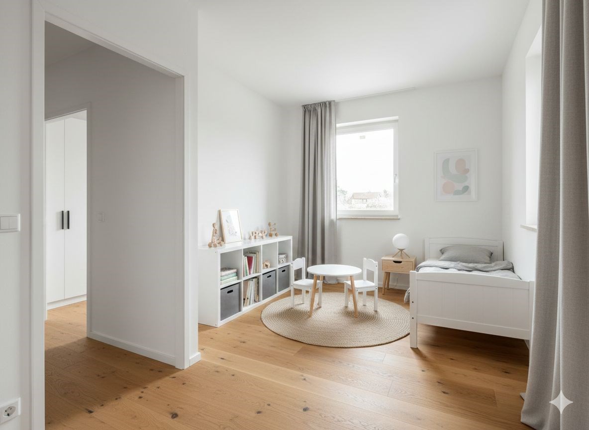 dětský pokoj, návrh