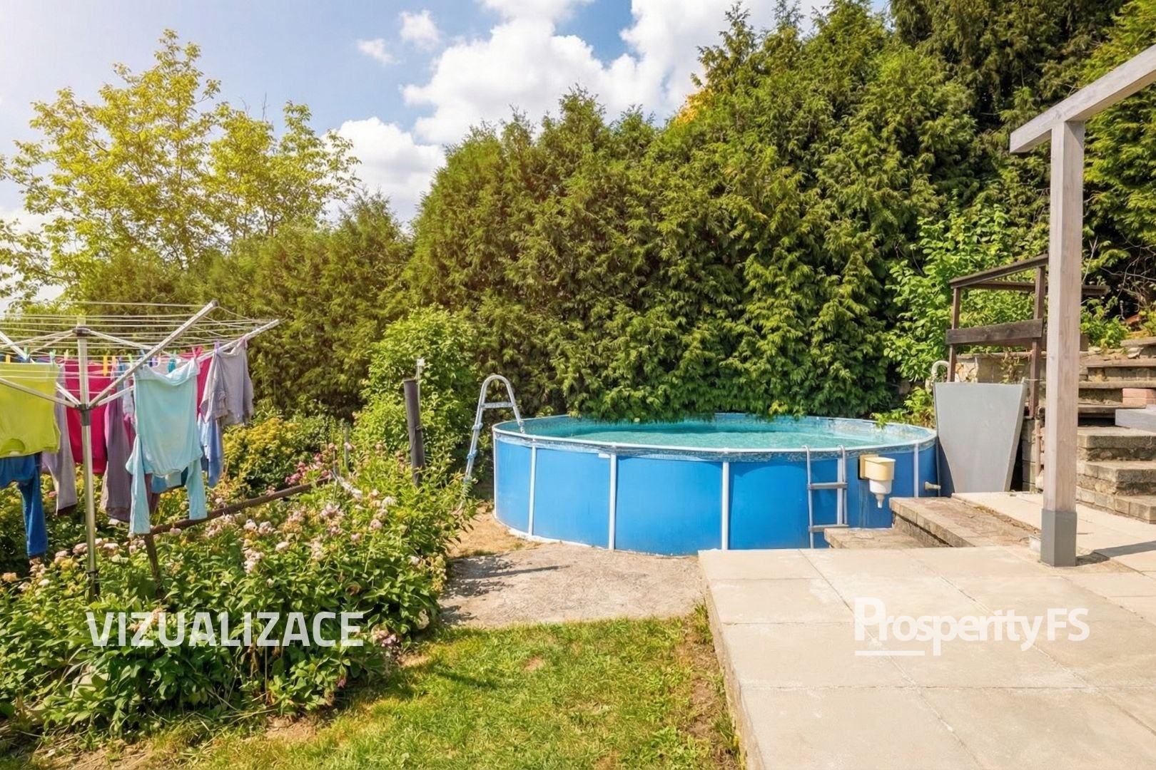 ablona vizualizace bazén