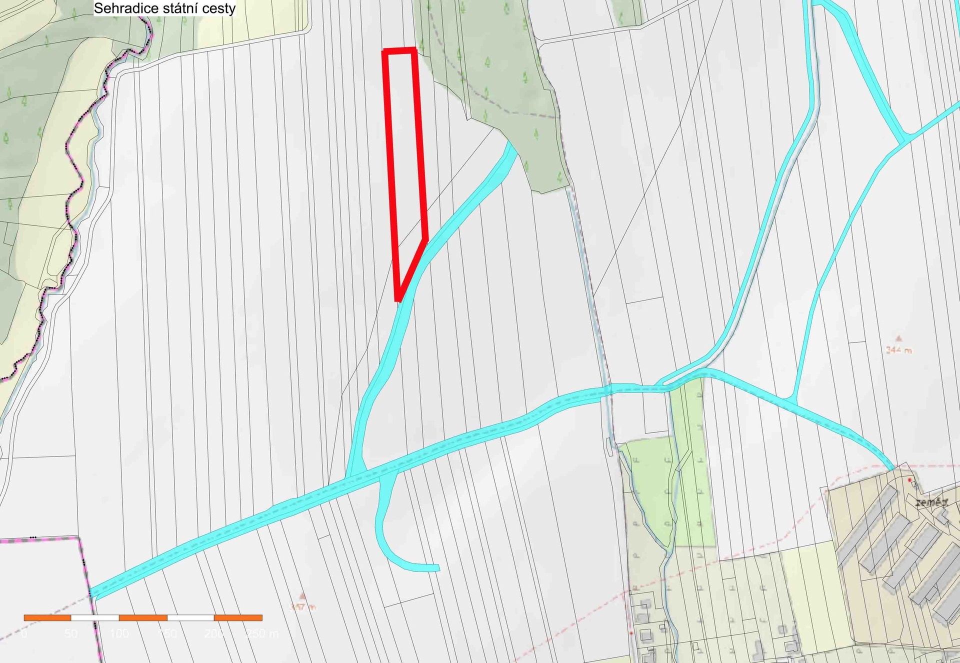 Sehradice statní cesty-1