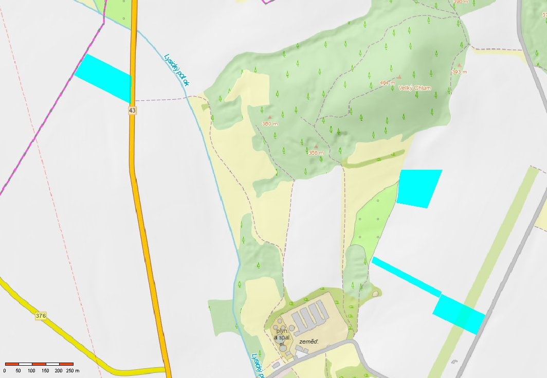 Bořitov LV669 ku mapa