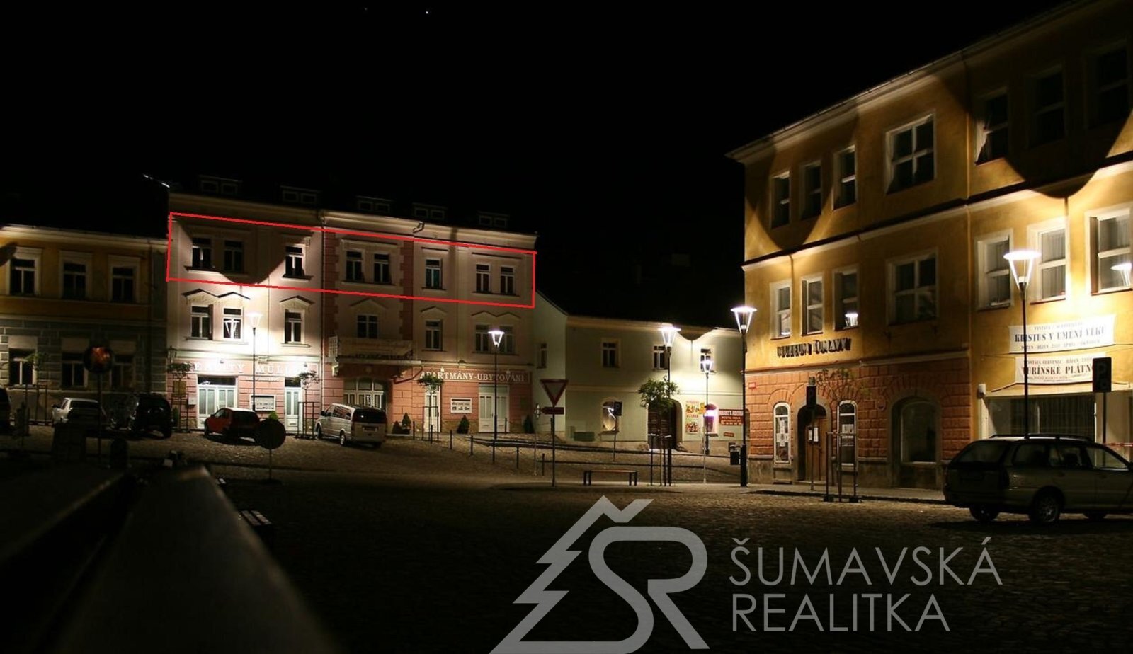 Apartmán  Kašperské Hory - noční foto..jpg